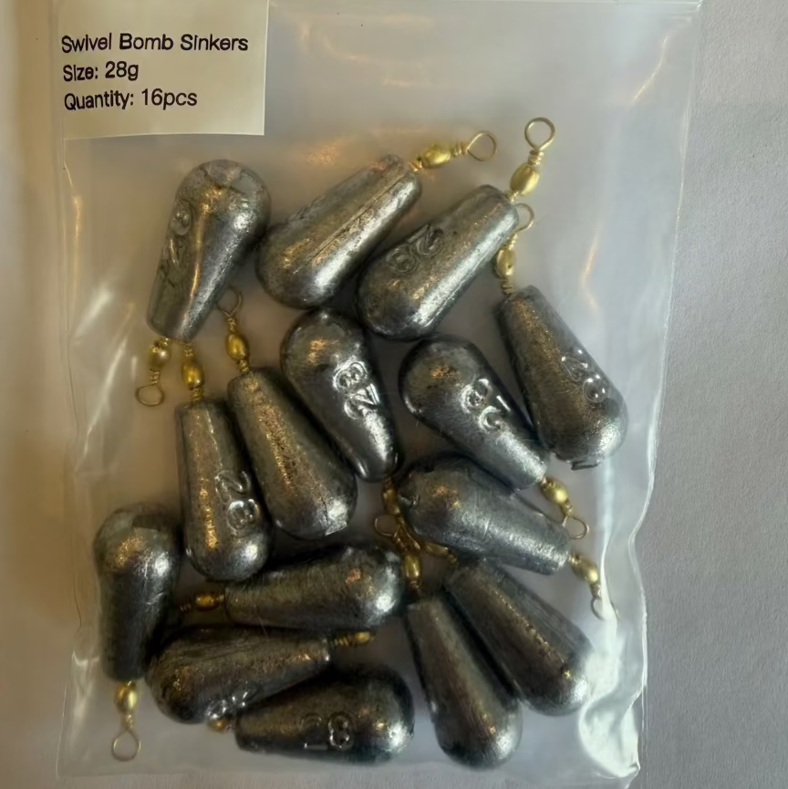 Swivel Bomb Sinkers